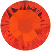 2058 Glitzstone Crystal Hyacinth Orange Flatback Rhinestones